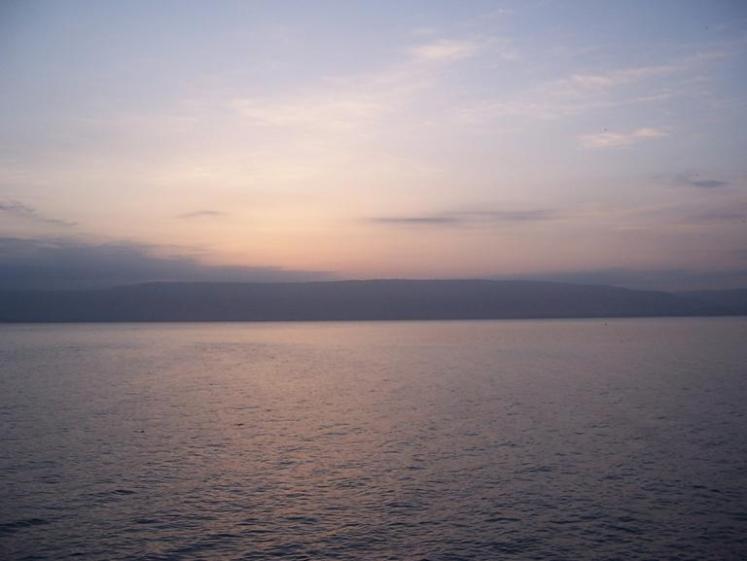 Sunrise over the Golan Height