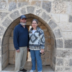 Doug & Karen on the Temple Mount